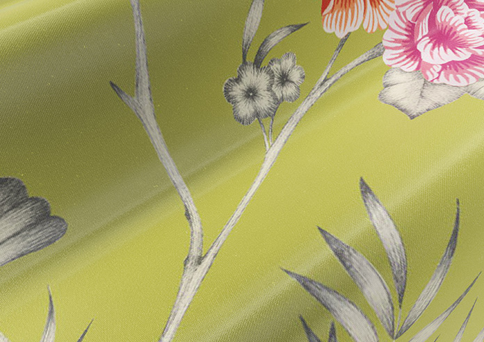 Borneo, Kiwi - Twist&Fit Roman Blind - Image 4
